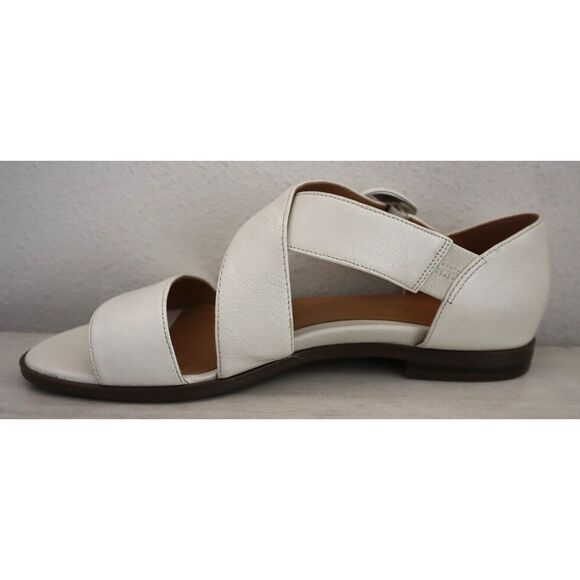 Vionic Women's Sz 9.5W Cream/Ivory Leather Pacifica Strappy Sandals $130 - Picture 7 of 8